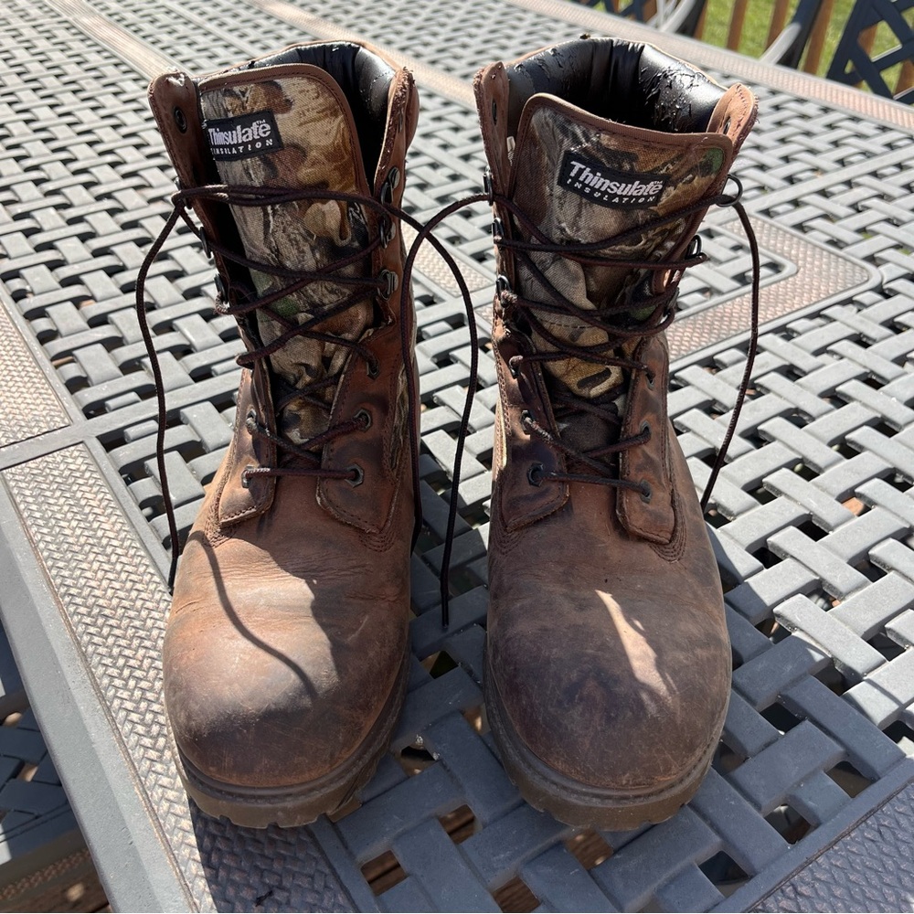 3M Thinsulate Men's Brown Boots